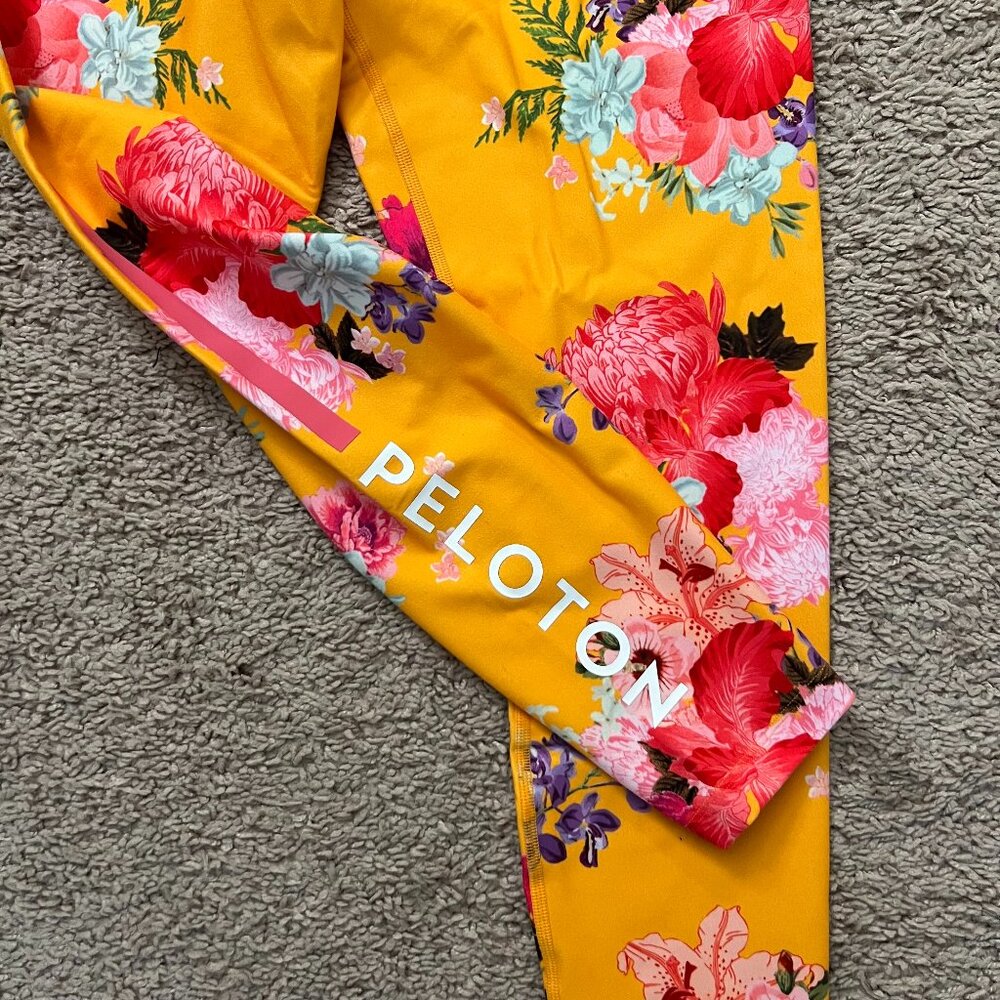 Floral Peloton Matching Workout Set (mismatch sizes)